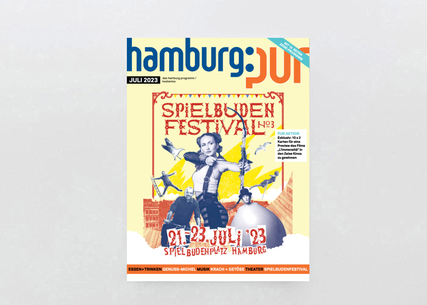 Hamburg Pur Online Cover Juli 2023