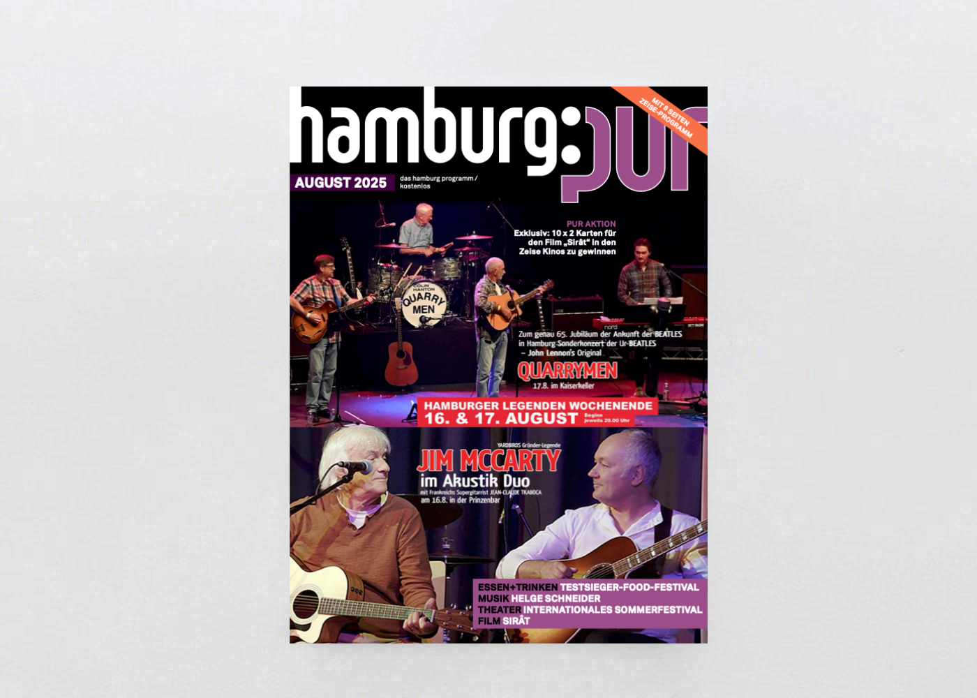 Hamburg Pur Cover August 2025
